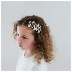 Mimi & Lula Lot de 5 Mini Barrettes Cœur | Doré Clearance