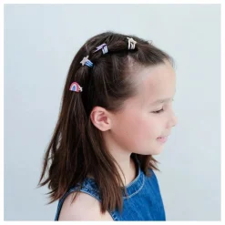 Enfant Mimi & Lula Accessoires De Mode|Lot de 8 Mini Chouchous Rainbow |