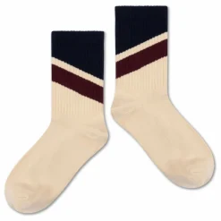 Discount Repose AMS Lot de 3 Paires de Chaussettes Rayées | Noir