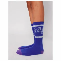 Hot Bobo Choses Lot de 2 Paires de Chaussettes Tic Tac Toe - Collection Femme | Bleu