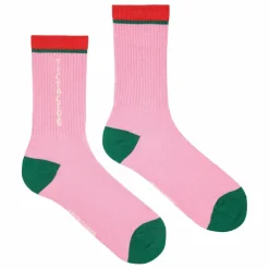 Hot Bobo Choses Lot de 2 Paires de Chaussettes Tic Tac Toe - Collection Femme | Bleu