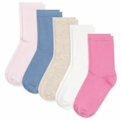 Enfant Petit Bateau Lot de 5 Paires de Chaussettes Unies |