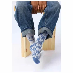 Hot Molo Lot de 2 Paires de Chaussettes Norman Smiles | Bleu