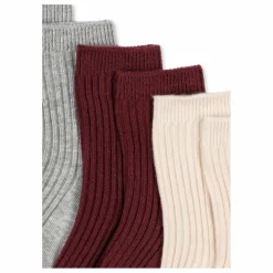 Enfant Konges Sløjd Lot de 3 Paires de Chaussettes Côtelées |