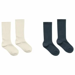 Enfant Rylee + Cru Nuit, Sous-Vêtements|Lot de 2 Paires de Chaussettes Côtelées |