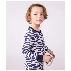 Enfant Petit Bateau Lot Pyjama et Masque Zèbre |