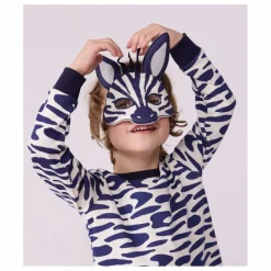 Enfant Petit Bateau Lot Pyjama et Masque Zèbre |