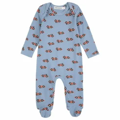 Outlet Bobo Choses Lot Pyjama Lange et Bavoir Voitures | Bleu