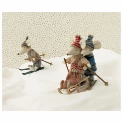 Maileg Maisons De Poupées|Luge en bois |