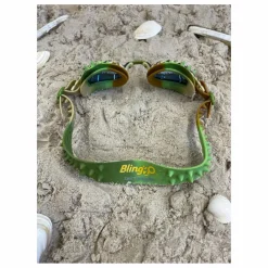 Bling2O Lunettes de natation Prehistoric Times | Vert kaki New