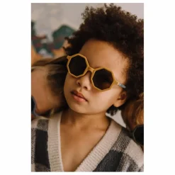 Discount YEYE Lunettes de Soleil Tricolore | Jaune moutarde