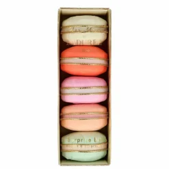 Meri Meri Macarons surprises - x Ladurée - Set de 5 Multicolore