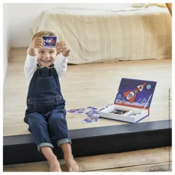 Outlet Janod Magneti'Book Cosmos Multicolore