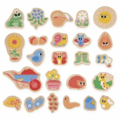 Janod Magnets - Jardin - 24 pièces Multicolore Hot