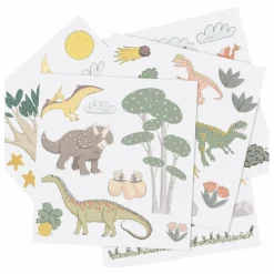 Ferflex Jeux Éducatifs|Magnets Dinosaures - Set de 43