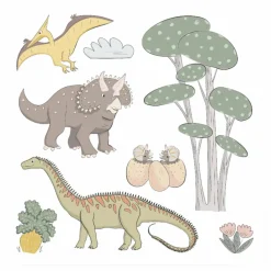 Ferflex Jeux Éducatifs|Magnets Dinosaures - Set de 43