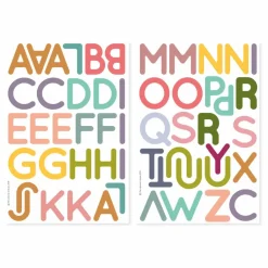 Ma Cabane à rêves Magnets Grandes Lettres Capitales Multicolore Outlet