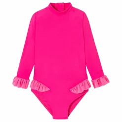Lison Paris Maillot 1 Pièce Anti-UV Bora Bora Surfer | Rose bonbon Outlet