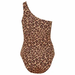 Alma Deia Maillot 1 Pièce Asymétrique Ava | Beige Discount