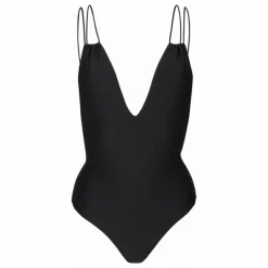 Clearance Anja Paris Maillot 1 Pièce Le Piccolo Nid d'Abeille | Noir
