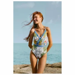 Farm Rio Maillot 1 Pièce Tropical Destination | Blanc cassé Online