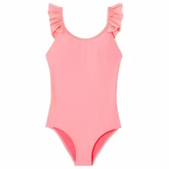 Outlet Lison Paris Maillot de Bain 1 Pièce Anti-UV Fibres Recyclées | Corail