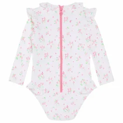 Lison Paris Maillot de Bain 1 Pièce Suzanna Surfer Fleuri | Blanc Sale