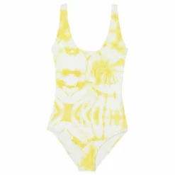 Lison Paris Maillot de Bain 2 Pièces Anti-UV Tahaa | Jaune Best
