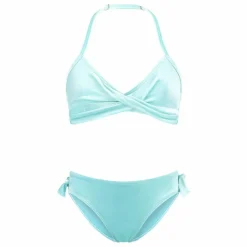 Beachlife Maillot de Bain 2 Pièces Velours | Bleu ciel
