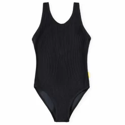 Molo Maillot de Bain Côtelé Nika Crepe Fibres Recyclées | Noir Sale
