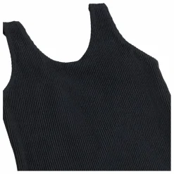 Molo Maillot de Bain Côtelé Nika Crepe Fibres Recyclées | Noir Sale