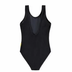 Molo Maillot de Bain Côtelé Nika Crepe Fibres Recyclées | Noir Sale