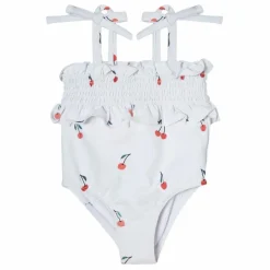 Enfant Tocoto Vintage Maillots De Bain|Maillots De Bain|Maillot de bain Froncé Cerises |