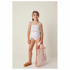 Enfant Tocoto Vintage Maillots De Bain|Maillots De Bain|Maillot de bain Froncé Cerises |