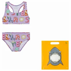 New Stella McCartney Kids Maillot de Bain Lettres | Mauve