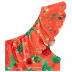 Molo Maillot de Bain Net Fraise Fibres Recyclées | Rouge