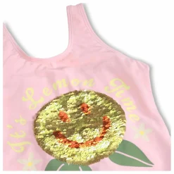 Molo Maillot de Bain Nika Citron Fibres Recyclées | Rose pâle