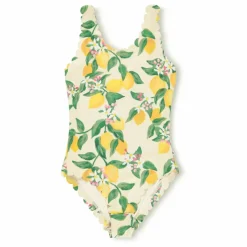Enfant Molo Maillot de Bain Noelle Citrons Fibres Recyclées |