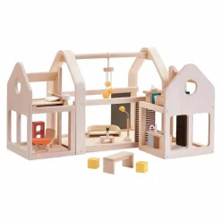 Plan Toys Maison 3 blocs modulables en bois
