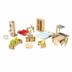 Plan Toys Maisons De Poupées|Maison de poupée écologique meublée