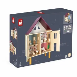 Janod Maison De Poupées Multicolore New