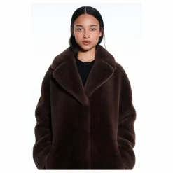 Stand Studio Manteau Camille | Brun Sale