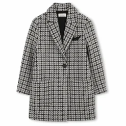 Zadig & Voltaire Manteau Carreaux Laine | Beige Outlet