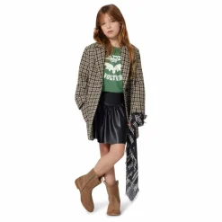 Zadig & Voltaire Manteau Carreaux Laine | Beige Outlet