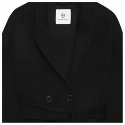 Best Anine Bing Manteau Dylan Laine et Cachemire | Noir