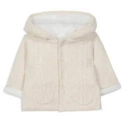 Clearance Tartine et Chocolat Manteau en Maille | Ecru