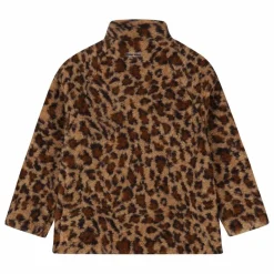 Tumble N'Dry Manteau Façon Sherpa Minnesota Léopard Fibres Recyclées | Marron Discount