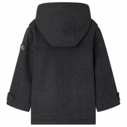 Outlet Bonpoint Manteau Julien Drap de Laine | Gris foncé