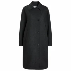 Femme Pomandère Manteaux, Parkas|Manteau Long Laine Feutrée |