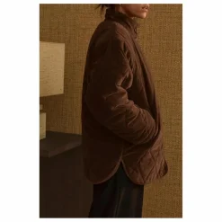 Femme Marlot Paris Manteaux, Parkas|Manteau Matelassée Louisa Velours - Collection Femme |